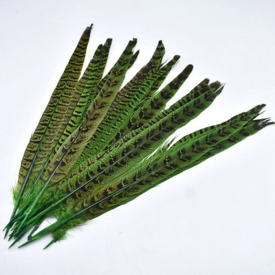 20 ks/sada modrých bažantích chvostových pierok na remeslá, 10-12 palcov, farbené prírodné pierka pre domácich majstrov, domáce šperky, párty, svadobné dekorácie.