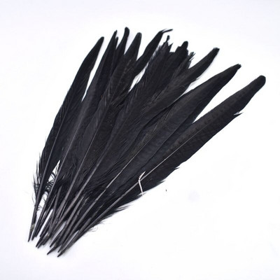 20 ks/sada modrých bažantích chvostových pierok na remeslá, 10-12 palcov, farbené prírodné pierka pre domácich majstrov, domáce šperky, párty, svadobné dekorácie.