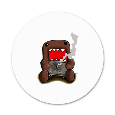 58 χιλιοστά Simple Domo Kun Icons Καρφίτσες Διακόσμηση σημάτων Καρφίτσες Μεταλλικά Σήματα για διακόσμηση σακιδίων πλάτης
