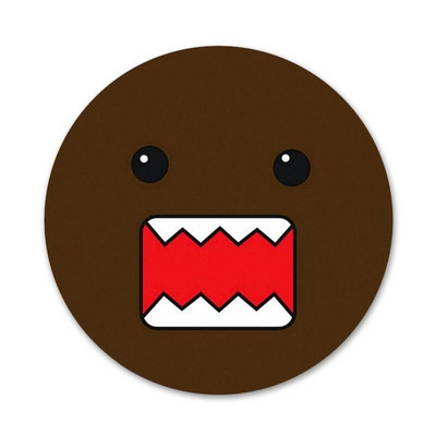 58 χιλιοστά Simple Domo Kun Icons Καρφίτσες Διακόσμηση σημάτων Καρφίτσες Μεταλλικά Σήματα για διακόσμηση σακιδίων πλάτης