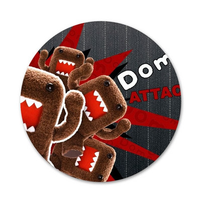 58 χιλιοστά Simple Domo Kun Icons Καρφίτσες Διακόσμηση σημάτων Καρφίτσες Μεταλλικά Σήματα για διακόσμηση σακιδίων πλάτης