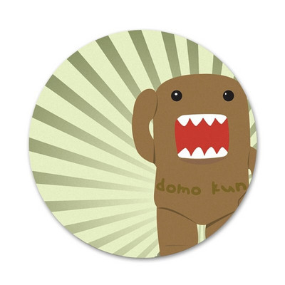 58 χιλιοστά Simple Domo Kun Icons Καρφίτσες Διακόσμηση σημάτων Καρφίτσες Μεταλλικά Σήματα για διακόσμηση σακιδίων πλάτης