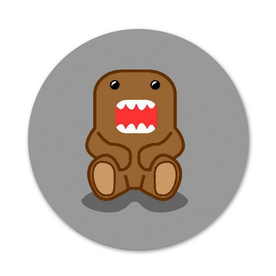 58 χιλιοστά Simple Domo Kun Icons Καρφίτσες Διακόσμηση σημάτων Καρφίτσες Μεταλλικά Σήματα για διακόσμηση σακιδίων πλάτης