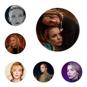 Serial de televiziune Killing Eve Insignă de lux Broșă Accesorii pentru îmbrăcăminte Rucsac Decorare cadou