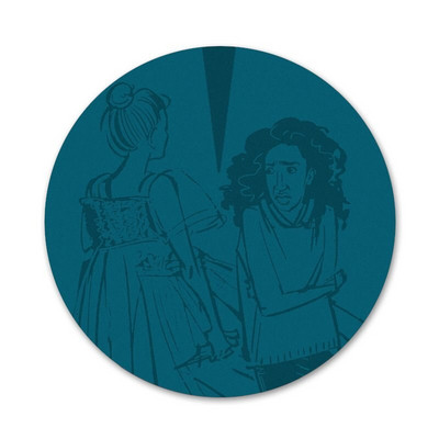 Serial de televiziune Killing Eve Insignă de lux Broșă Accesorii pentru îmbrăcăminte Rucsac Decorare cadou