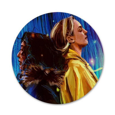 Serial de televiziune Killing Eve Insignă de lux Broșă Accesorii pentru îmbrăcăminte Rucsac Decorare cadou