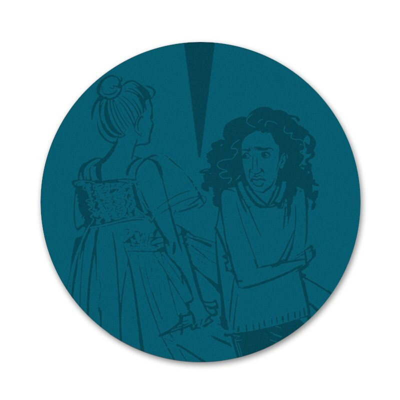 Serial de televiziune Killing Eve Insignă de lux Broșă Accesorii pentru îmbrăcăminte Rucsac Decorare cadou