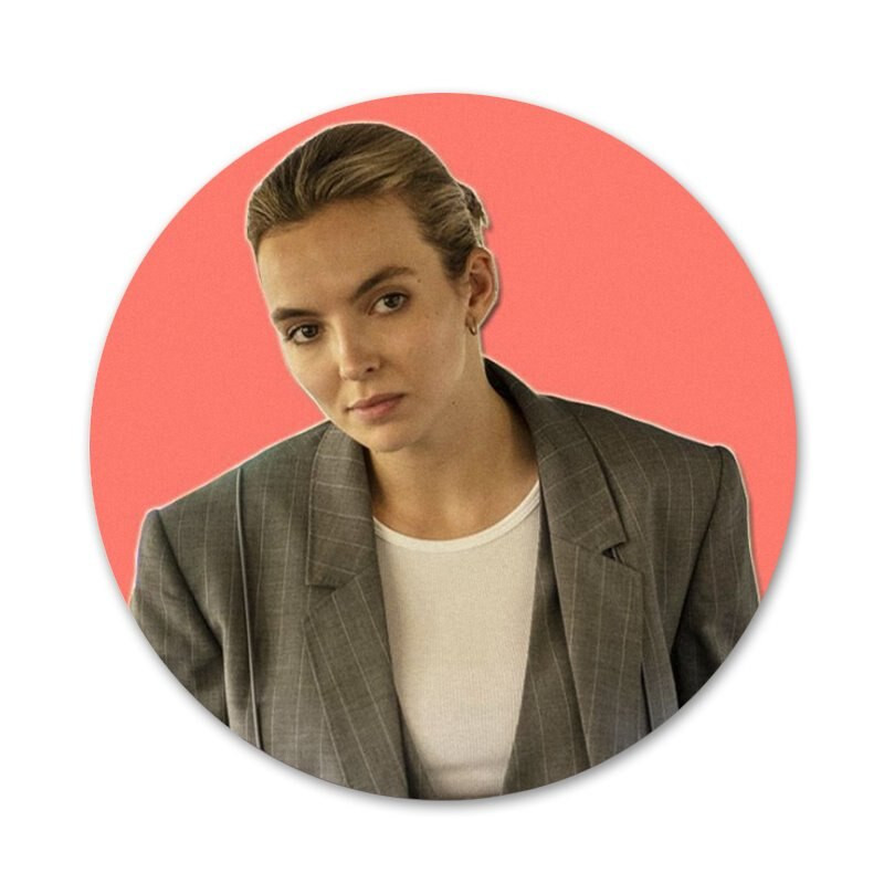 Serial de televiziune Killing Eve Insignă de lux Broșă Accesorii pentru îmbrăcăminte Rucsac Decorare cadou