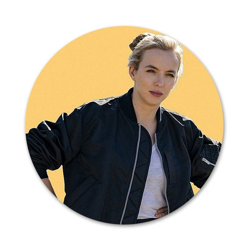Serial de televiziune Killing Eve Insignă de lux Broșă Accesorii pentru îmbrăcăminte Rucsac Decorare cadou