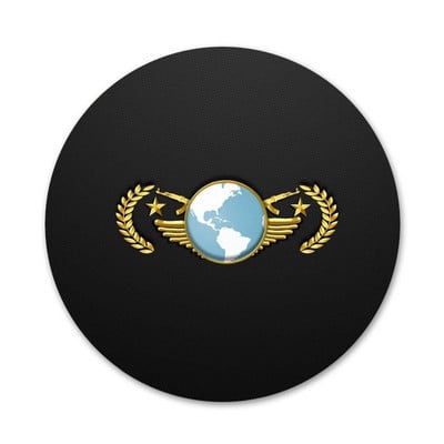 Counter Strike Cs Go Rank Piktogramos Smeigtukai Ženkliuko papuošimas Sagės Metaliniai ženkleliai drabužiams Kuprinės puošimas