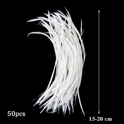 10-50 KOM Prirodno bijelo perje Rukotvorine DIY Izrada nakita Pokrivalo za glavu Noj Puretina Paunovo perje Vjenčanje Dekoracija doma