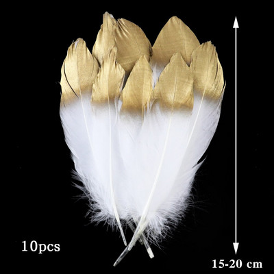 10-50 KOM Prirodno bijelo perje Rukotvorine DIY Izrada nakita Pokrivalo za glavu Noj Puretina Paunovo perje Vjenčanje Dekoracija doma
