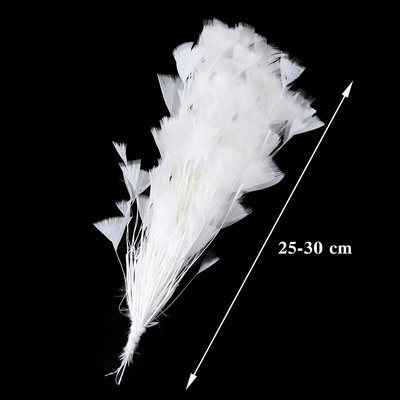 10-50 KOM Prirodno bijelo perje Rukotvorine DIY Izrada nakita Pokrivalo za glavu Noj Puretina Paunovo perje Vjenčanje Dekoracija doma