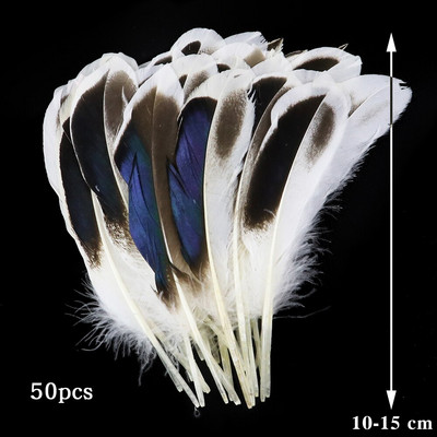 10-50 KOM Prirodno bijelo perje Rukotvorine DIY Izrada nakita Pokrivalo za glavu Noj Puretina Paunovo perje Vjenčanje Dekoracija doma