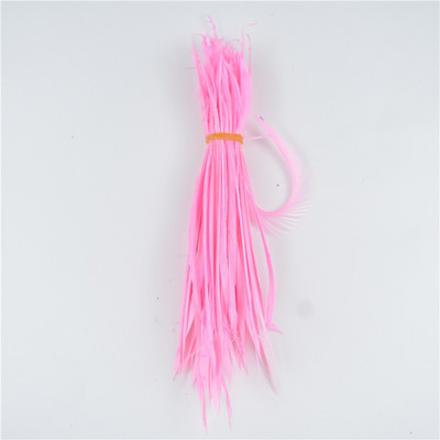 Värvilised looduslikud hanesuled juuste meisterdamiseks Suled ehete valmistamiseks Kärbse sidumismaterjalid Kaunistused Karnevali unenäopüüdja