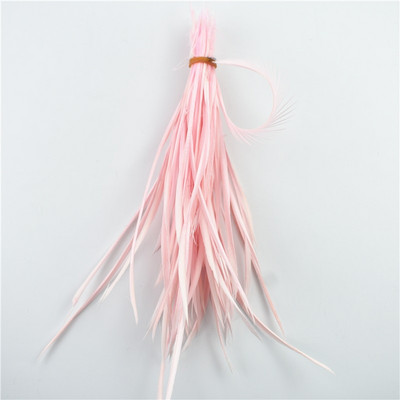 Värvilised looduslikud hanesuled juuste meisterdamiseks Suled ehete valmistamiseks Kärbse sidumismaterjalid Kaunistused Karnevali unenäopüüdja