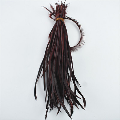 Värvilised looduslikud hanesuled juuste meisterdamiseks Suled ehete valmistamiseks Kärbse sidumismaterjalid Kaunistused Karnevali unenäopüüdja