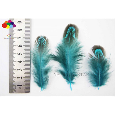 10 komada 100% prirodnog prvoklasnog fazanskog perja 4-8 cm/2-3 inča jezersko plave Okure prekrasne za pokrivalo za glavu maske za karnevalski kostim „uradi sam“
