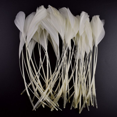 100 ks/lot Veľkoobchodné farebné husacie perie na remeslá 12-18 cm čierne husacie perie, šperky, lapač snov, remeselné doplnky