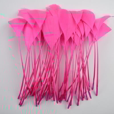 100 ks/lot Veľkoobchodné farebné husacie perie na remeslá 12-18 cm čierne husacie perie, šperky, lapač snov, remeselné doplnky