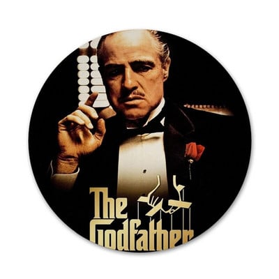 Krstný otec, odznak, brošňa, špendlíky, doplnky na oblečenie, batoh, dekorácia, darček