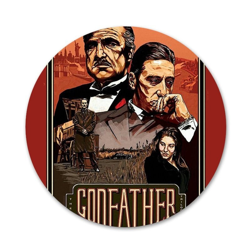 Krstný otec, odznak, brošňa, špendlíky, doplnky na oblečenie, batoh, dekorácia, darček