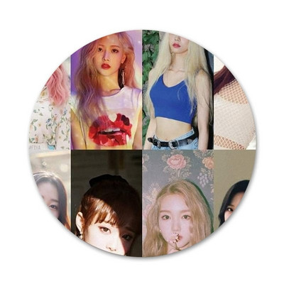 Loona YYXY kpop merginos Piktogramos Smeigtukai Ženkliuko apdaila Sagės Metaliniai ženkleliai drabužiams Kuprinės puošimas