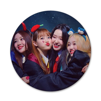 Loona YYXY kpop merginos Piktogramos Smeigtukai Ženkliuko apdaila Sagės Metaliniai ženkleliai drabužiams Kuprinės puošimas