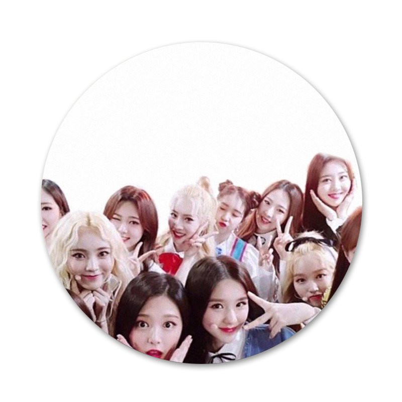 Loona YYXY kpop merginos Piktogramos Smeigtukai Ženkliuko apdaila Sagės Metaliniai ženkleliai drabužiams Kuprinės puošimas