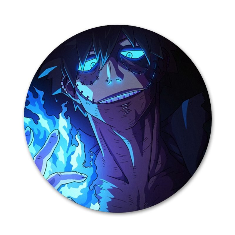 Dabi My Hero Academia anime Badge καρφίτσα καρφίτσα Αξεσουάρ για ρούχα Σακίδιο πλάτης Διακόσμηση δώρο 58mm