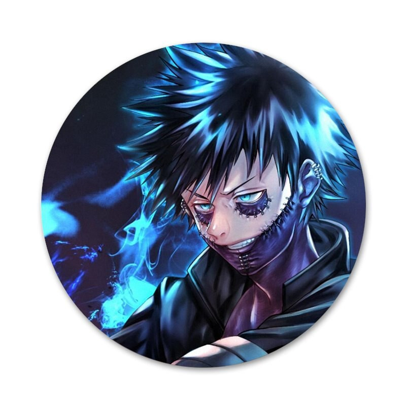 Dabi My Hero Academia anime Badge καρφίτσα καρφίτσα Αξεσουάρ για ρούχα Σακίδιο πλάτης Διακόσμηση δώρο 58mm