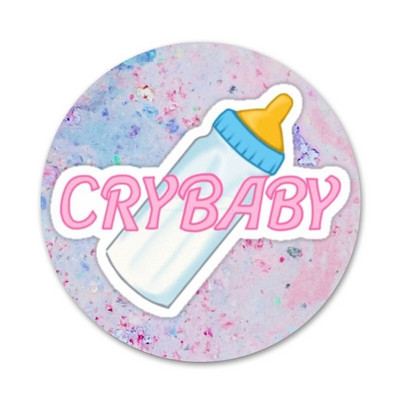 58mm Melanie Martinez Cry baby Icons Ace de decorare insignă Broșe Insigne metalice pentru haine Decorare rucsac