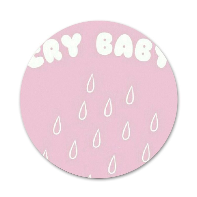 58mm Melanie Martinez Cry baby Icons Ace de decorare insignă Broșe Insigne metalice pentru haine Decorare rucsac