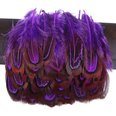 3-8CM Višebojno prirodno fazanovo perje za zanatske ukrase Izrada nakita Karnevalski dodaci Male perjanice 100 kom.