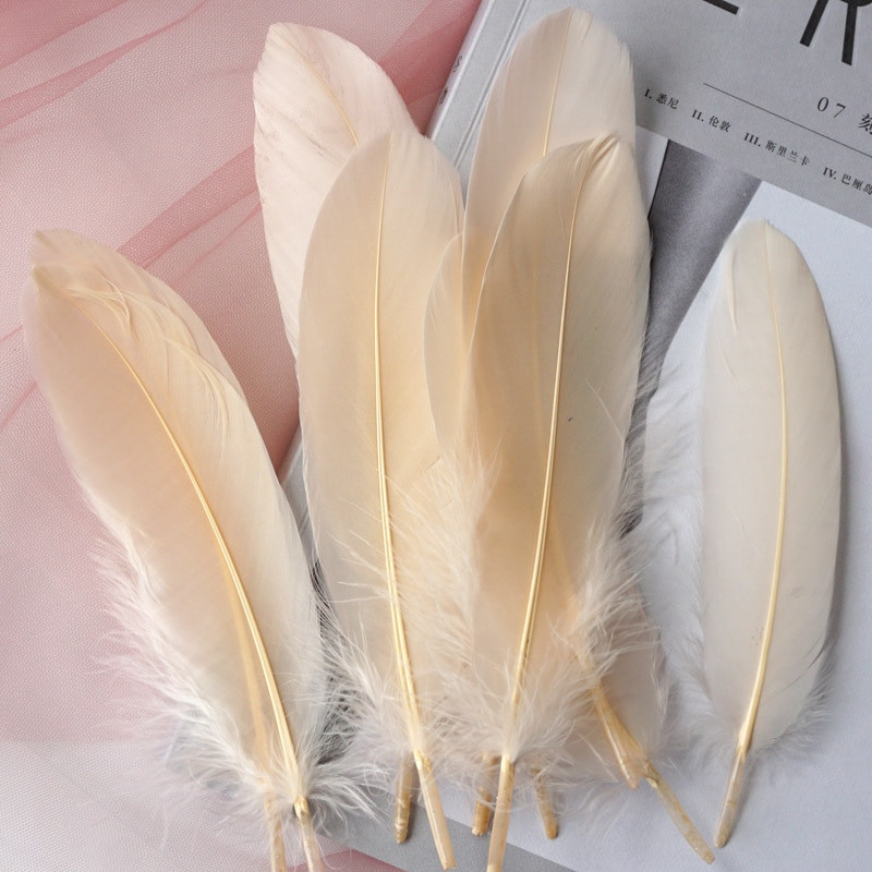 20/50 tk naturaalsed hanesuled 15-20 cm valged sulepead kodukaunistuseks Käsitöö isetegemise peo ehete kaunistamiseks