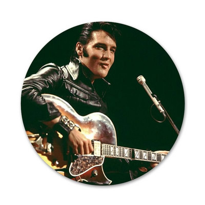 Rock Roll Elvis Presley märk Pross Pin Aksessuaarid riiete jaoks Seljakoti kaunistus kingitus