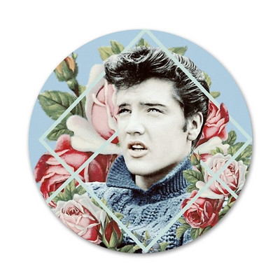 Rock Roll Elvis Presley märk Pross Pin Aksessuaarid riiete jaoks Seljakoti kaunistus kingitus