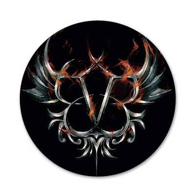 Andy Biersack loori pruudid bvb ikoonid nööpnõelad märgi kaunistus prossid metallist märgid riiete jaoks seljakoti kaunistus 58 mm
