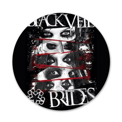 Andy Biersack loori pruudid bvb ikoonid nööpnõelad märgi kaunistus prossid metallist märgid riiete jaoks seljakoti kaunistus 58 mm