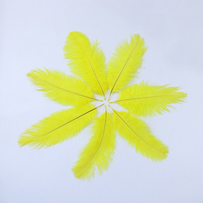 10 buc./lot pene de struț naturale 15-20 cm/6-8 inchi Pene vopsite pufoase pentru accesorii de nuntă, petreceri, decorațiuni pentru casă, artizanat