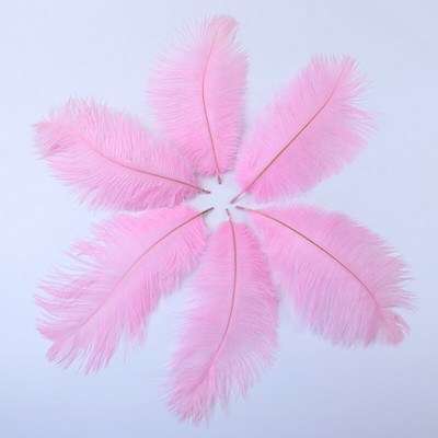 10 buc./lot pene de struț naturale 15-20 cm/6-8 inchi Pene vopsite pufoase pentru accesorii de nuntă, petreceri, decorațiuni pentru casă, artizanat