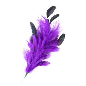 Diy pokrivalo za glavu Cvijet od perja Prirodno guščje perje obojeno Šareni vjenčani nakit Dodaci za kućne zabave Rukotvorine Perje