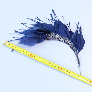 Diy Headdress Feather Flower Φυσικό φτερό χήνας Βαμμένο πολύχρωμο κόσμημα γάμου Σπίτι αξεσουάρ για πάρτι Crafts Plumes