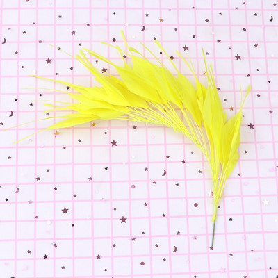 Diy pokrivalo za glavu Cvijet od perja Prirodno guščje perje obojeno Šareni vjenčani nakit Dodaci za kućne zabave Rukotvorine Perje