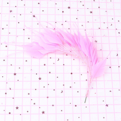 Diy pokrivalo za glavu Cvijet od perja Prirodno guščje perje obojeno Šareni vjenčani nakit Dodaci za kućne zabave Rukotvorine Perje