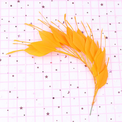 Diy pokrivalo za glavu Cvijet od perja Prirodno guščje perje obojeno Šareni vjenčani nakit Dodaci za kućne zabave Rukotvorine Perje