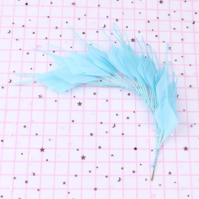 Diy pokrivalo za glavu Cvijet od perja Prirodno guščje perje obojeno Šareni vjenčani nakit Dodaci za kućne zabave Rukotvorine Perje