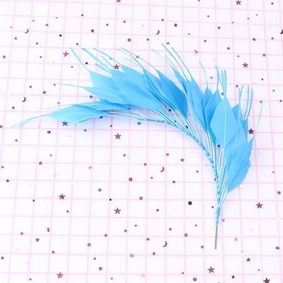 Diy pokrivalo za glavu Cvijet od perja Prirodno guščje perje obojeno Šareni vjenčani nakit Dodaci za kućne zabave Rukotvorine Perje