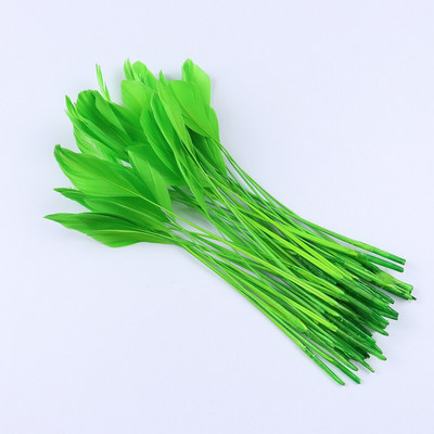 Боядисана кожа, розово гъше перо, бижута, обеци, украса с пера 15-20 см/6-8 инча, красиви лебедови пера за занаяти, 50 бр./пакет