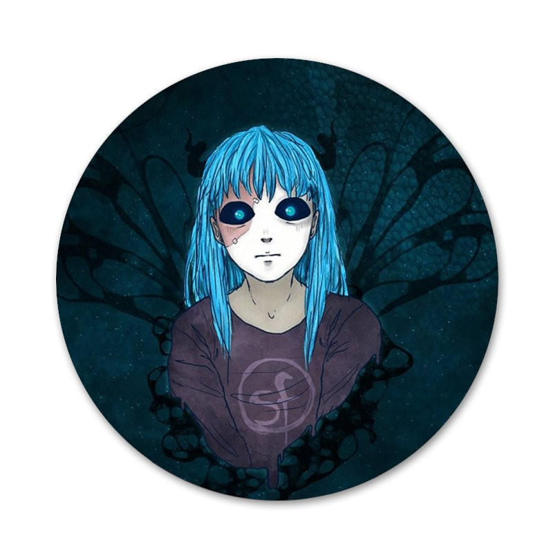 58 mm Sally Face Mäng Ikoonid Nööpnõelad Märgi kaunistus Prossid Metallist märgid riiete jaoks Seljakoti kaunistamine